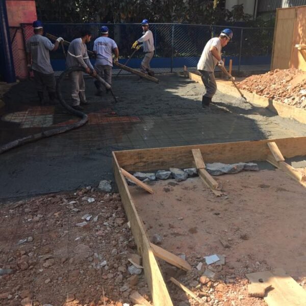 Retrofit e ampliação do Refeitório, Cozinha e Pátio do Colégio.