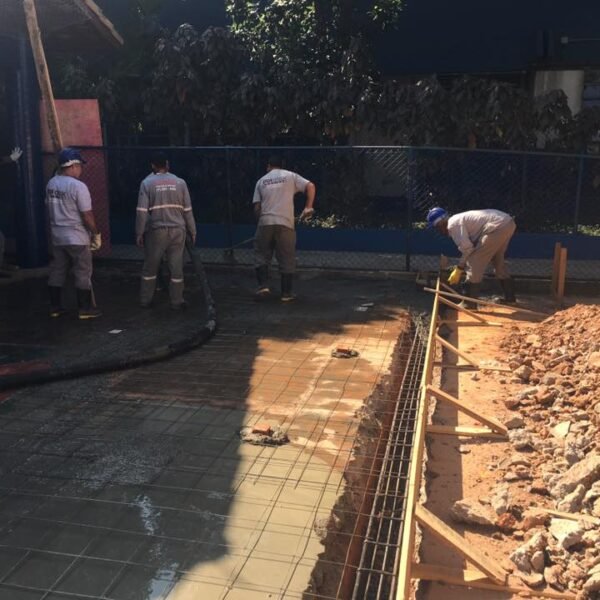 Retrofit e ampliação do Refeitório, Cozinha e Pátio do Colégio.