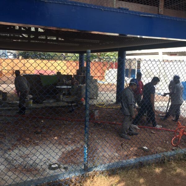 Retrofit e ampliação do Refeitório, Cozinha e Pátio do Colégio.