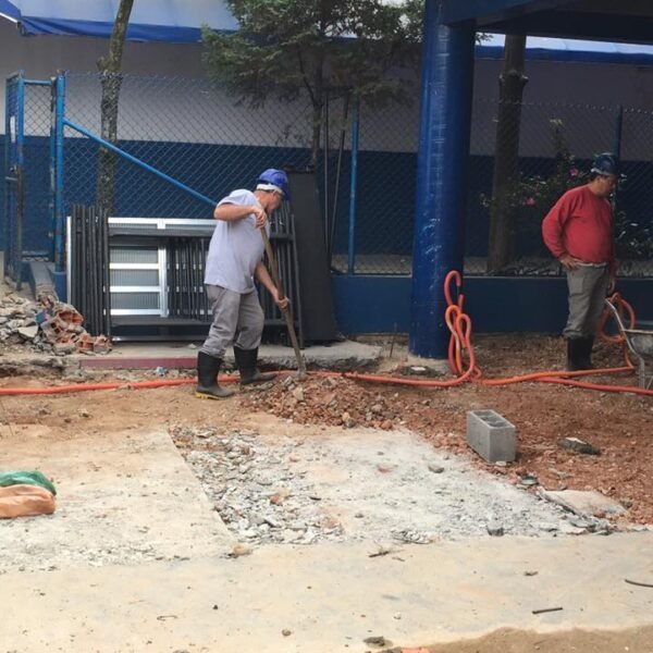 Retrofit e ampliação do Refeitório, Cozinha e Pátio do Colégio.
